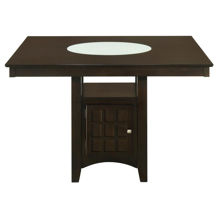 Gabriel 5-piece Square Counter Height Dining Set Cappuccino-zoom-4