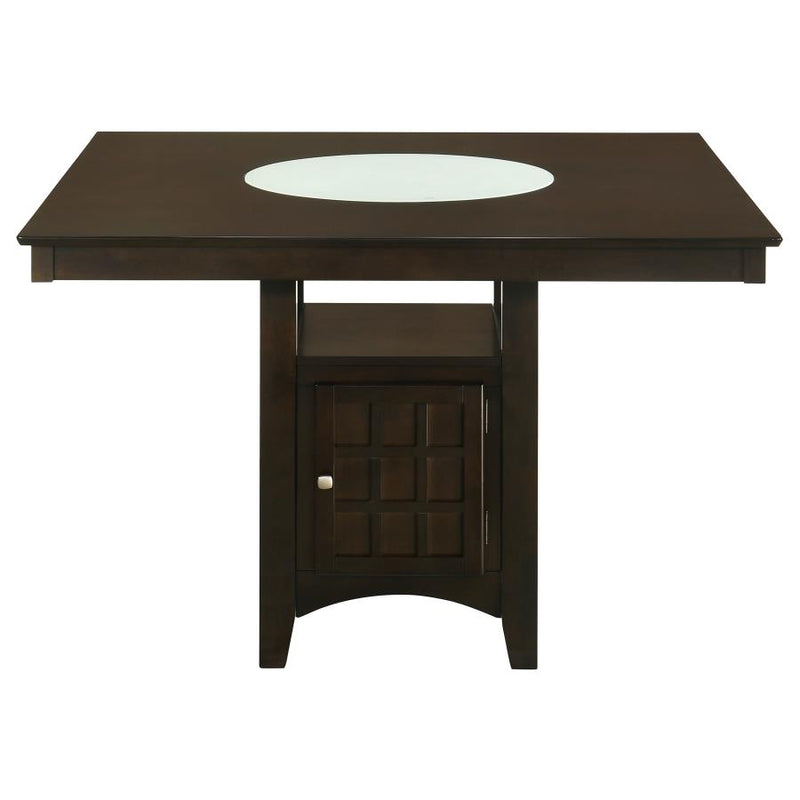 Gabriel 7-piece Square Counter Height Dining Set Cappuccino-zoom-