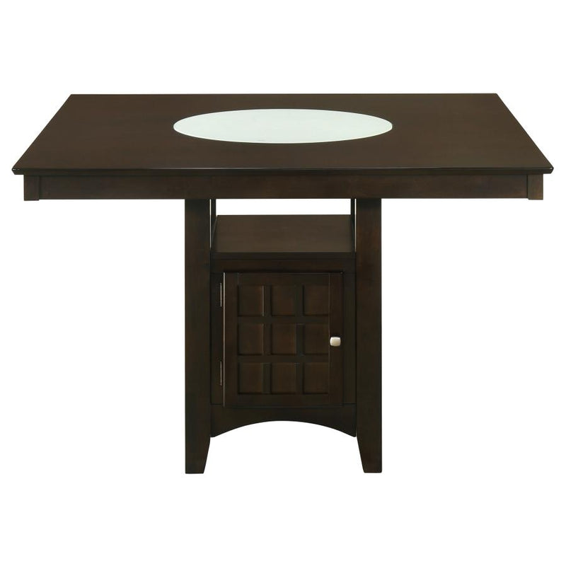 Gabriel 9-piece Square Counter Height Dining Set Cappuccino-zoom-