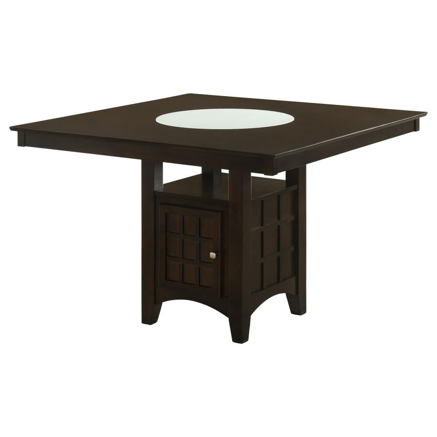 Gabriel 52-inch Counter Height Dining Table Cappuccino-1