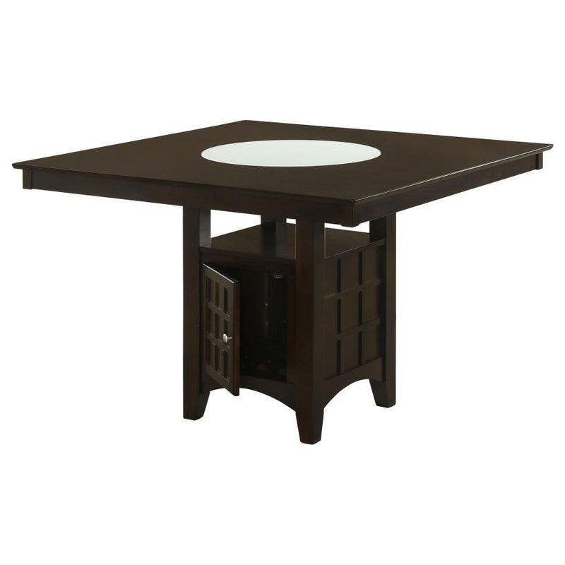 Gabriel 52-inch Counter Height Dining Table Cappuccino-zoom-