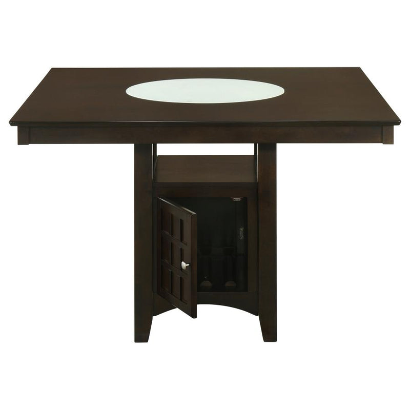 Gabriel 52-inch Counter Height Dining Table Cappuccino-zoom-