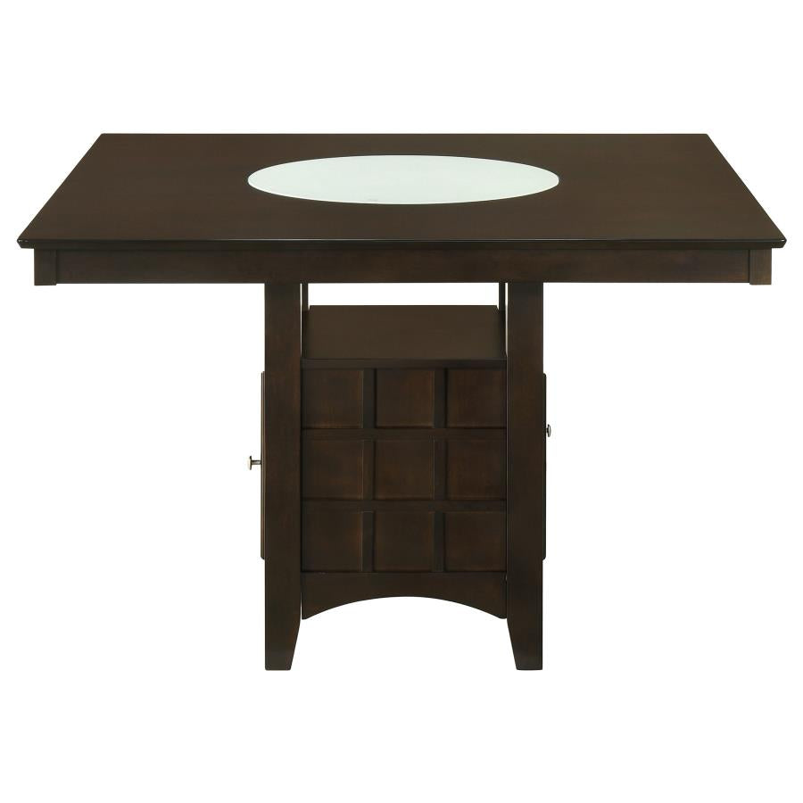 Gabriel 52-inch Counter Height Dining Table Cappuccino-zoom-6
