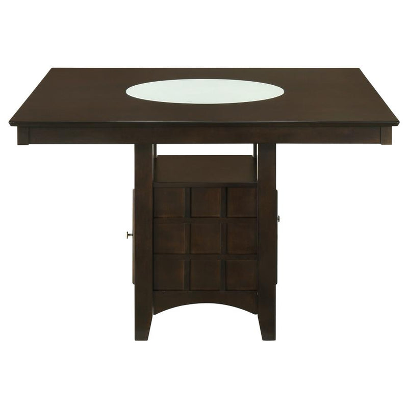 Gabriel 52-inch Counter Height Dining Table Cappuccino-zoom-