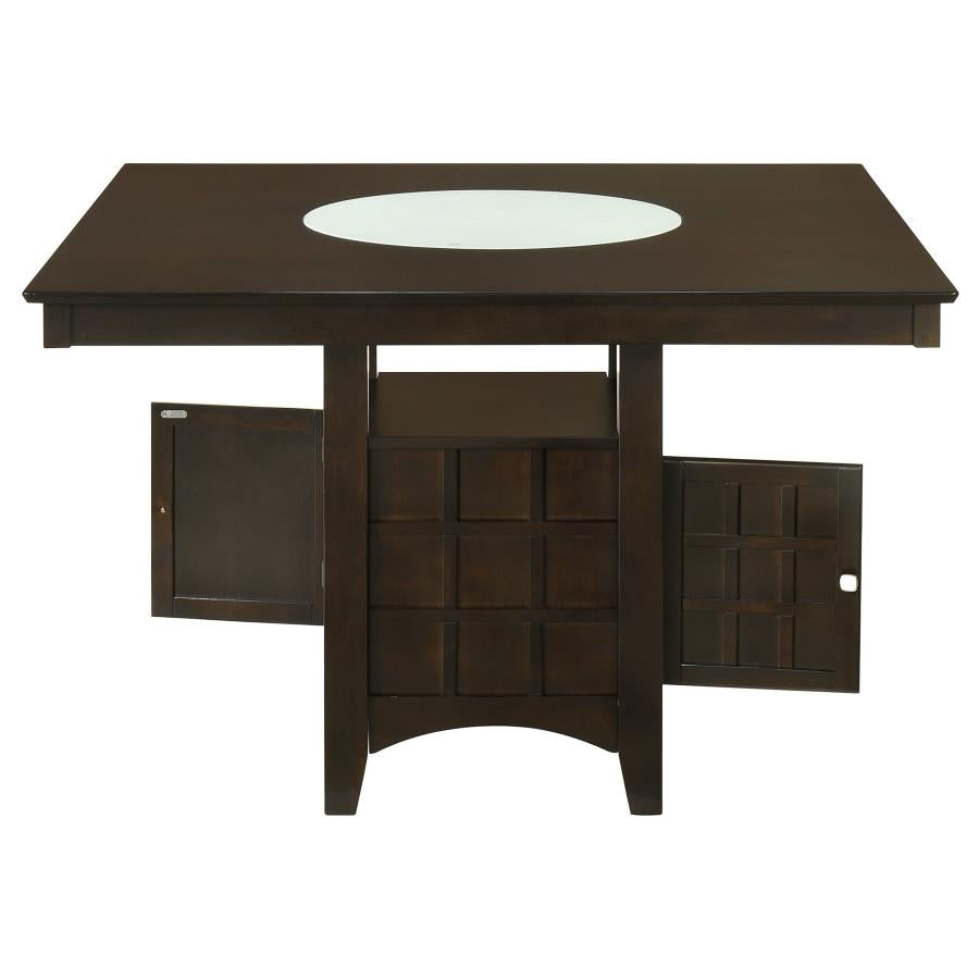 Gabriel 52-inch Counter Height Dining Table Cappuccino-zoom-7