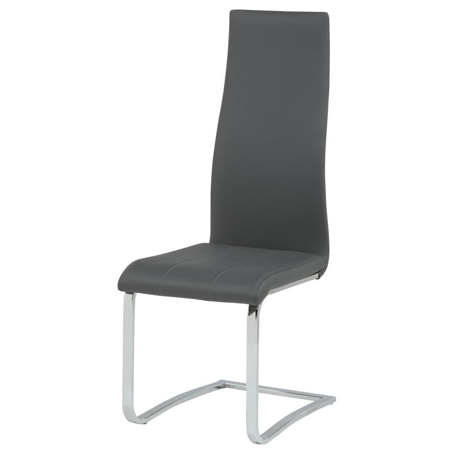 Montclair Upholstered Dining Side Chair Grey (Set of 4)-zoom-6