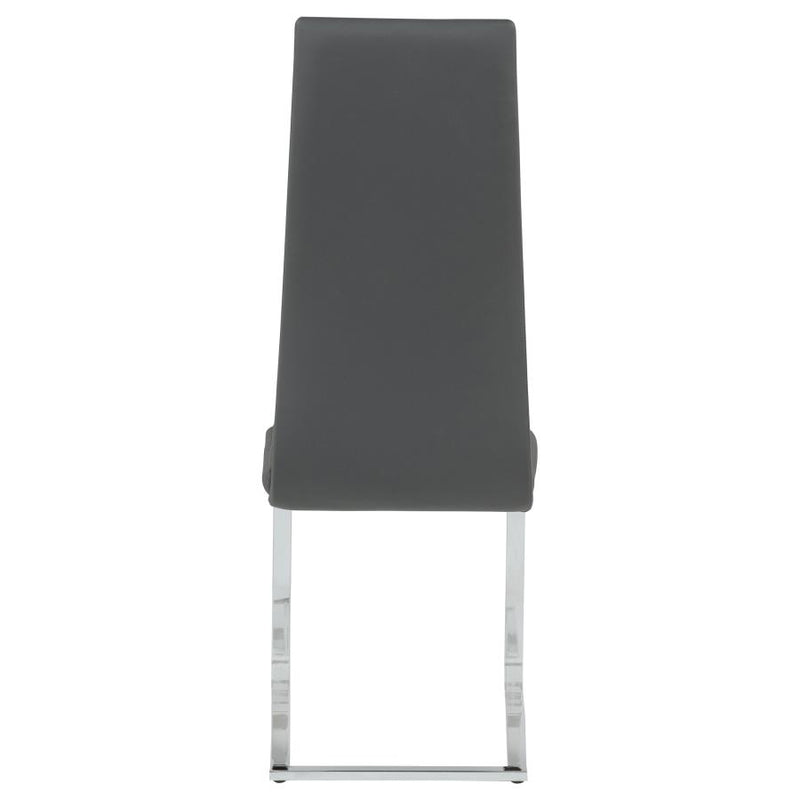 Montclair Upholstered Dining Side Chair Grey (Set of 4)-zoom-