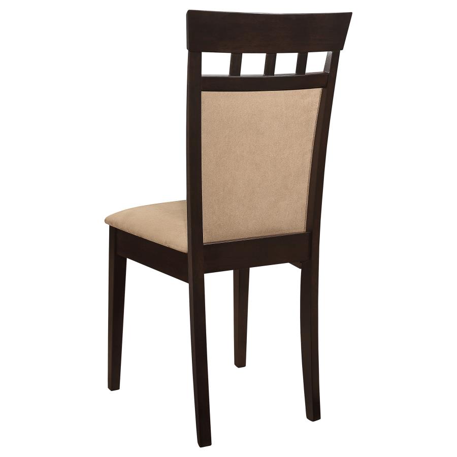 Gabriel 7-piece Extension Leaf Dining Table Set Cappuccino-9