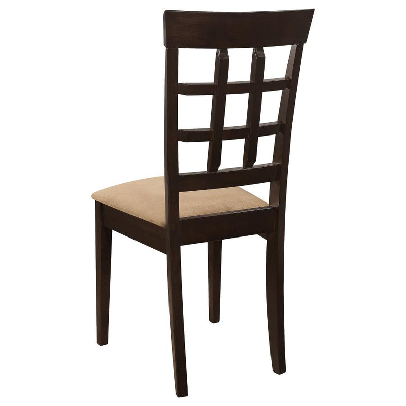 Gabriel 7-piece Extension Leaf Dining Table Set Cappuccino-zoom-