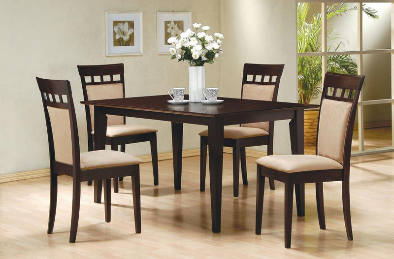 Gabriel Rectangular 59-inch Dining Collection Cappuccino-zoom-