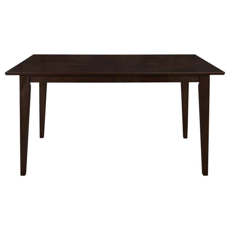 Gabriel 5-piece Rectangular 59-inch Dining Set Cappuccino-zoom-