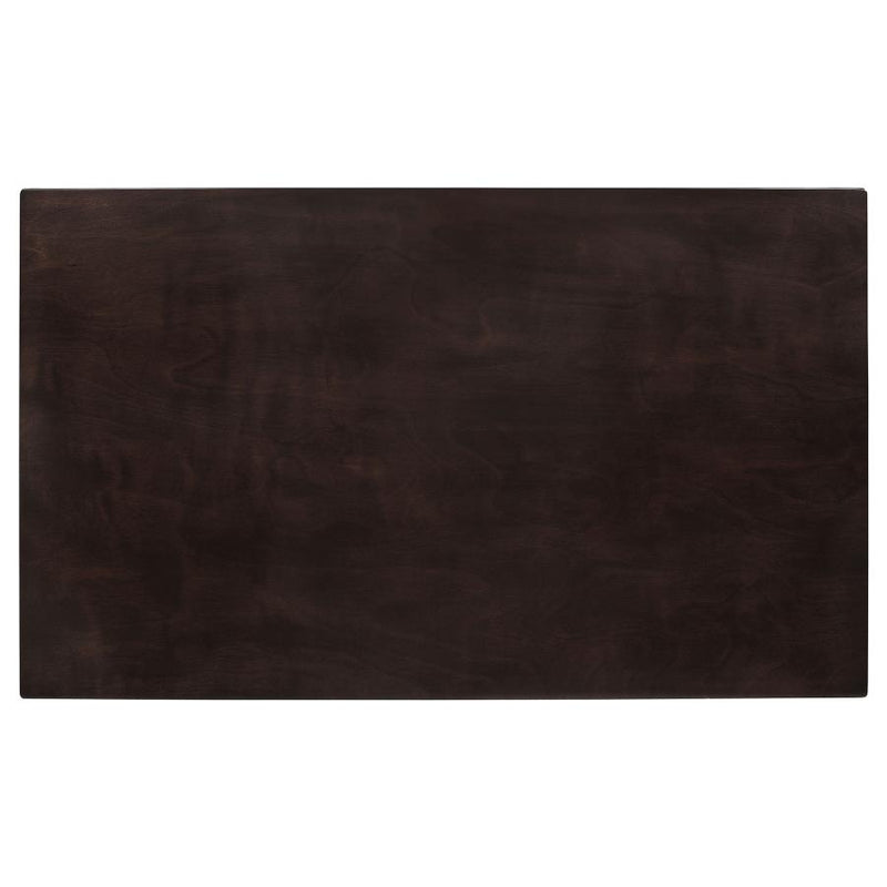 Gabriel 5-piece Rectangular 59-inch Dining Set Cappuccino-zoom-
