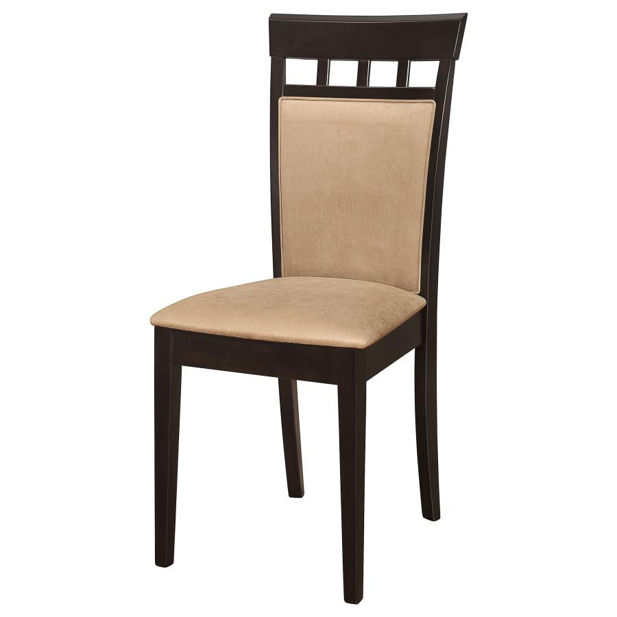 Gabriel Closed Back Dining Side Chair Cappuccino (Set of 2)-5