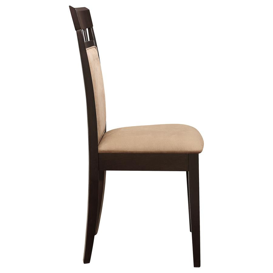 Gabriel Closed Back Dining Side Chair Cappuccino (Set of 2)-zoom-10