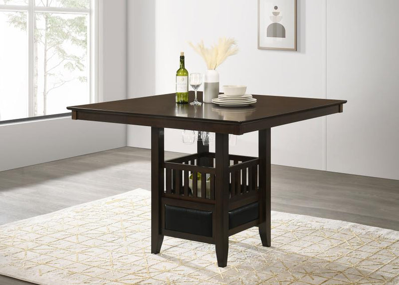 Jaden Square 47-inch Counter Height Dining Table Espresso-zoom-