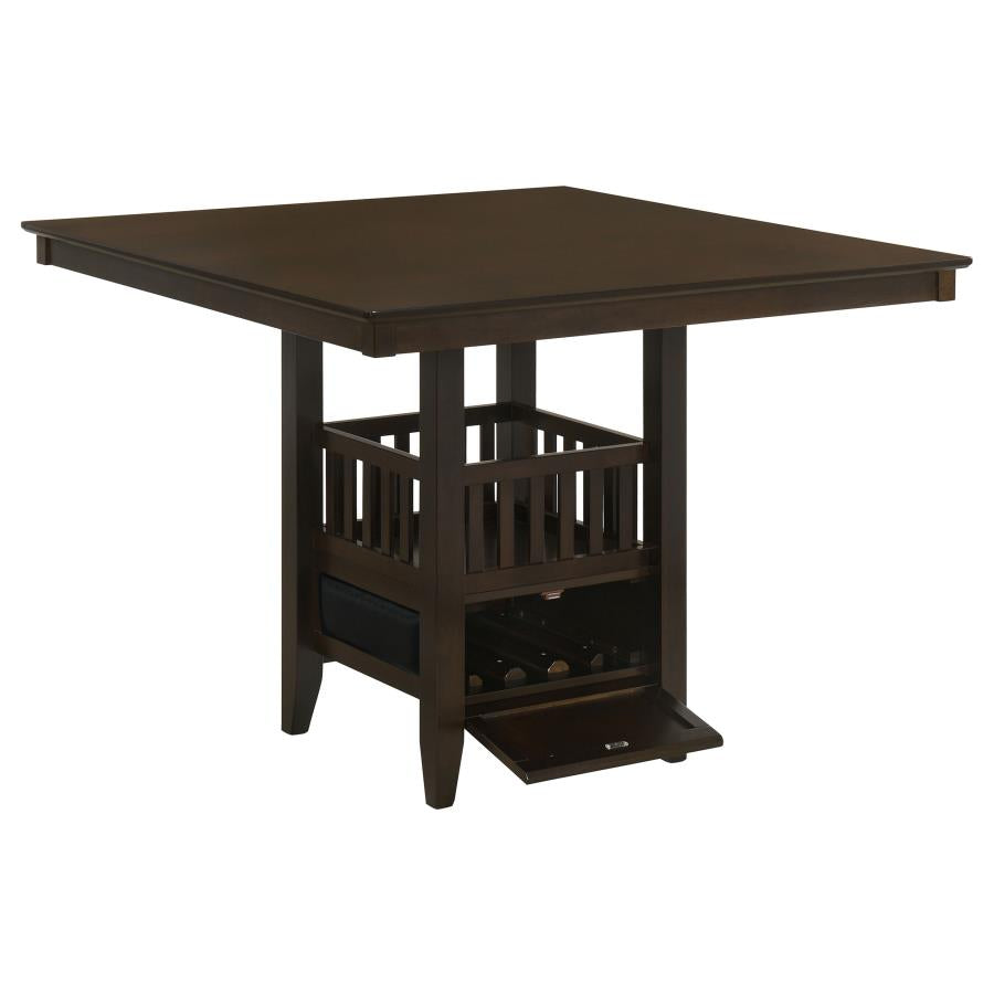 Jaden Square 47-inch Counter Height Dining Table Espresso-zoom-3