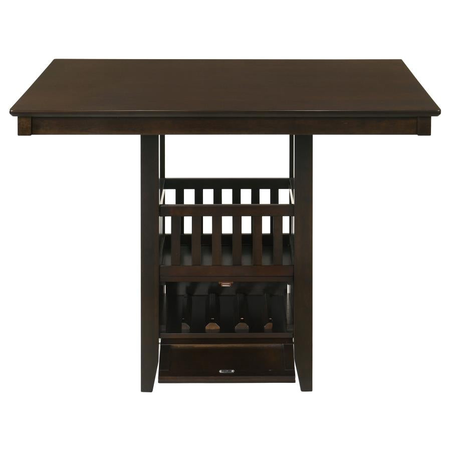 Jaden Square 47-inch Counter Height Dining Table Espresso-zoom-5