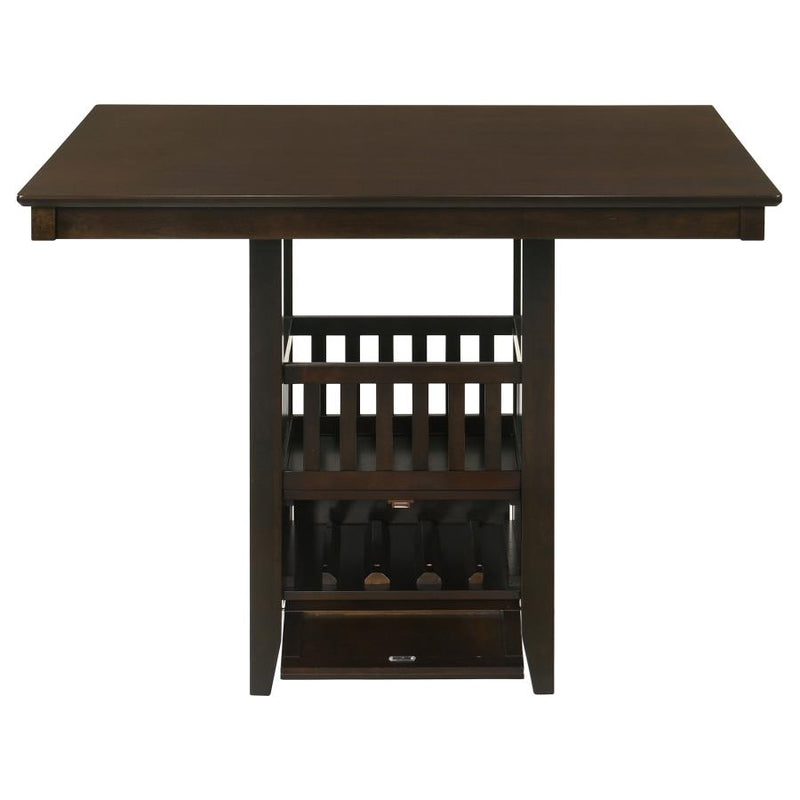 Jaden Square 47-inch Counter Height Dining Table Espresso-zoom-