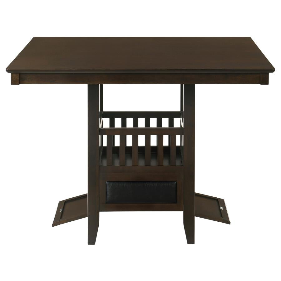 Jaden Square 47-inch Counter Height Dining Table Espresso-7
