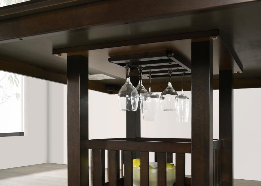 Jaden Square 47-inch Counter Height Dining Table Espresso-9