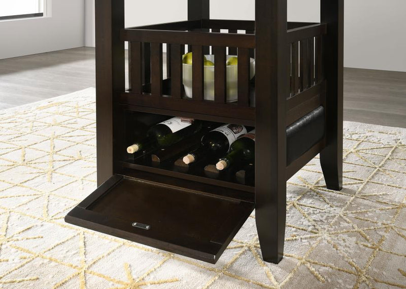 Jaden Square 47-inch Counter Height Dining Table Espresso-zoom-