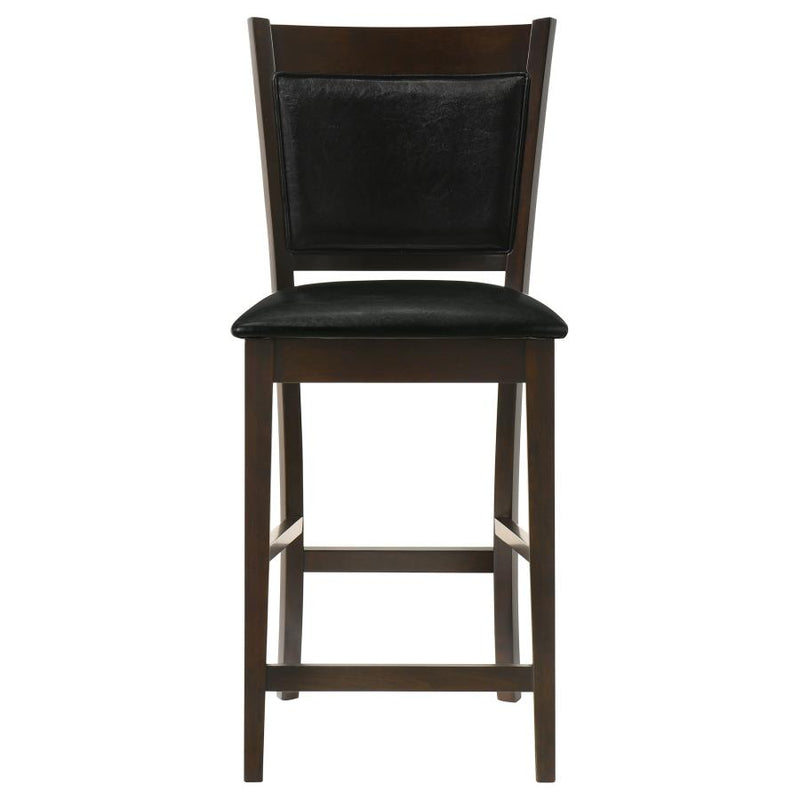 Jaden Upholstered Counter Chair Espresso (Set of 2)-zoom-
