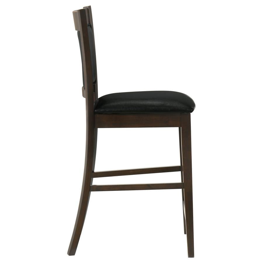 Jaden Upholstered Counter Chair Espresso (Set of 2)-9