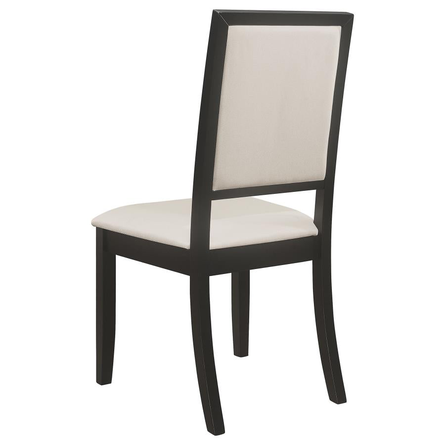Louise 7-piece Rectangular Extension Leaf Dining Set Black-zoom-6