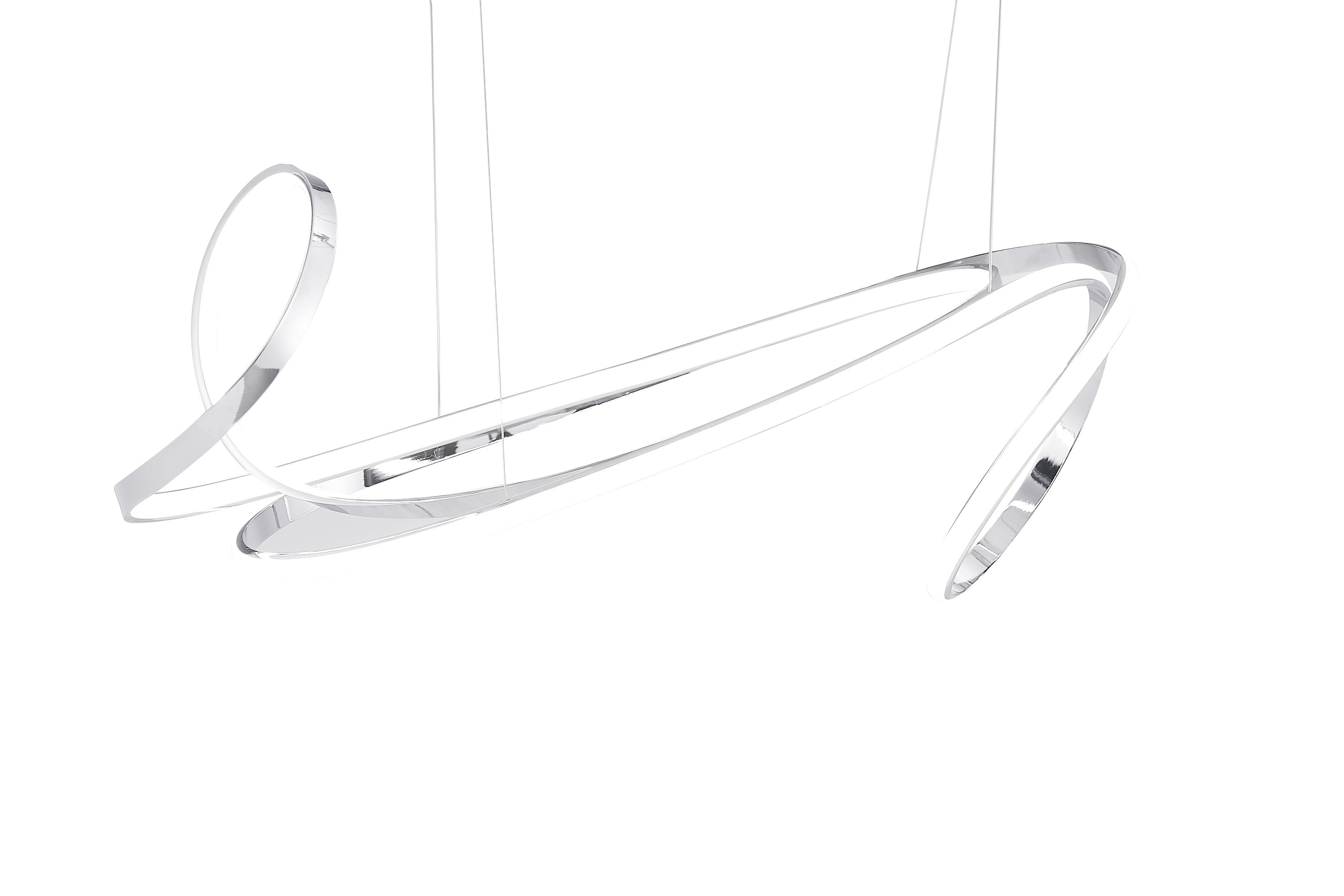 Moscow LED Chandelier // Chrome with Smart Dimmer Included-zoom-1