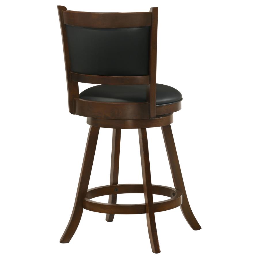 Broxton Upholstered Swivel Counter Chair Chestnut (Set of 2)-8