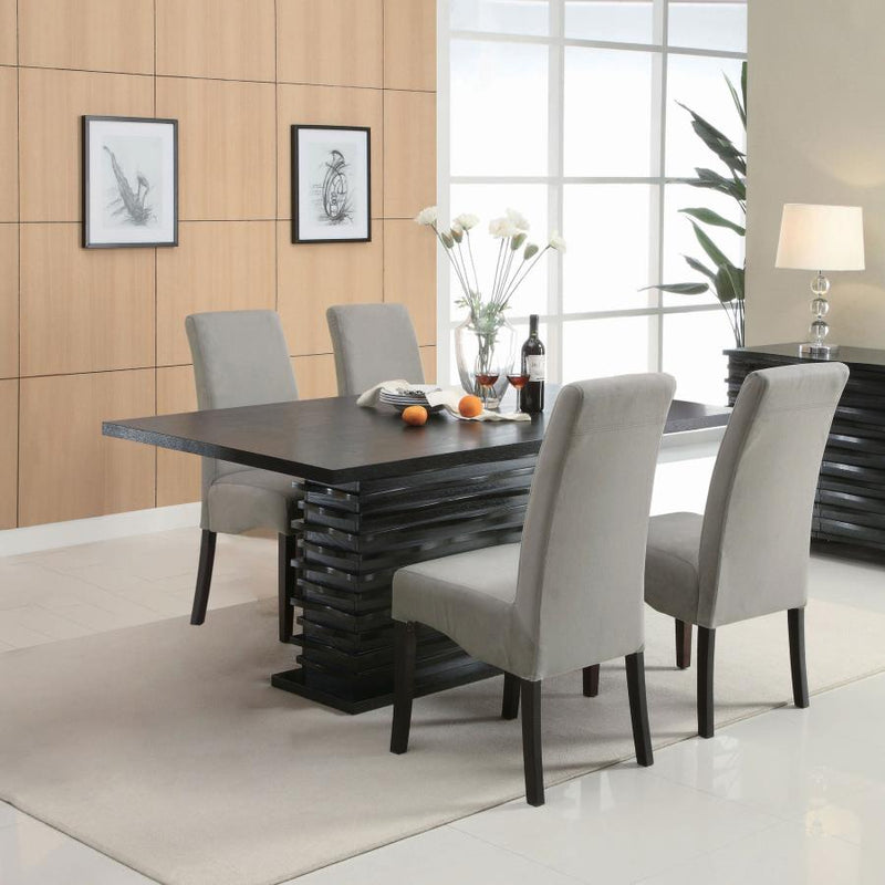 Stanton 5-piece Rectangular Dining Table Set Grey-zoom-