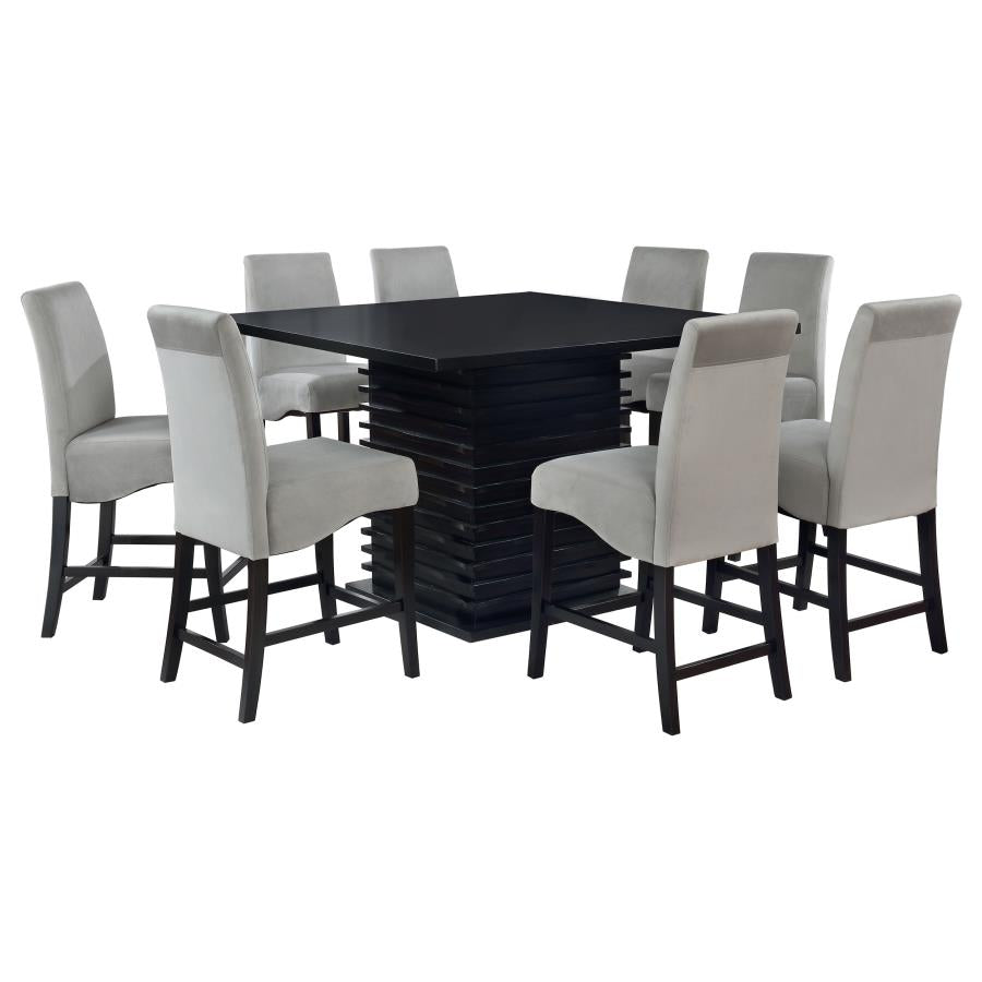 Stanton 9-piece Square Counter Height Dining Table Set Grey-zoom-2