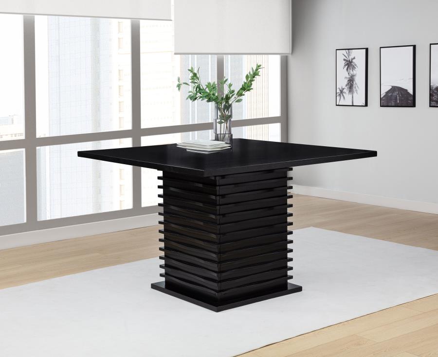 Stanton Square 54-inch Counter Height Dining Table Black-2