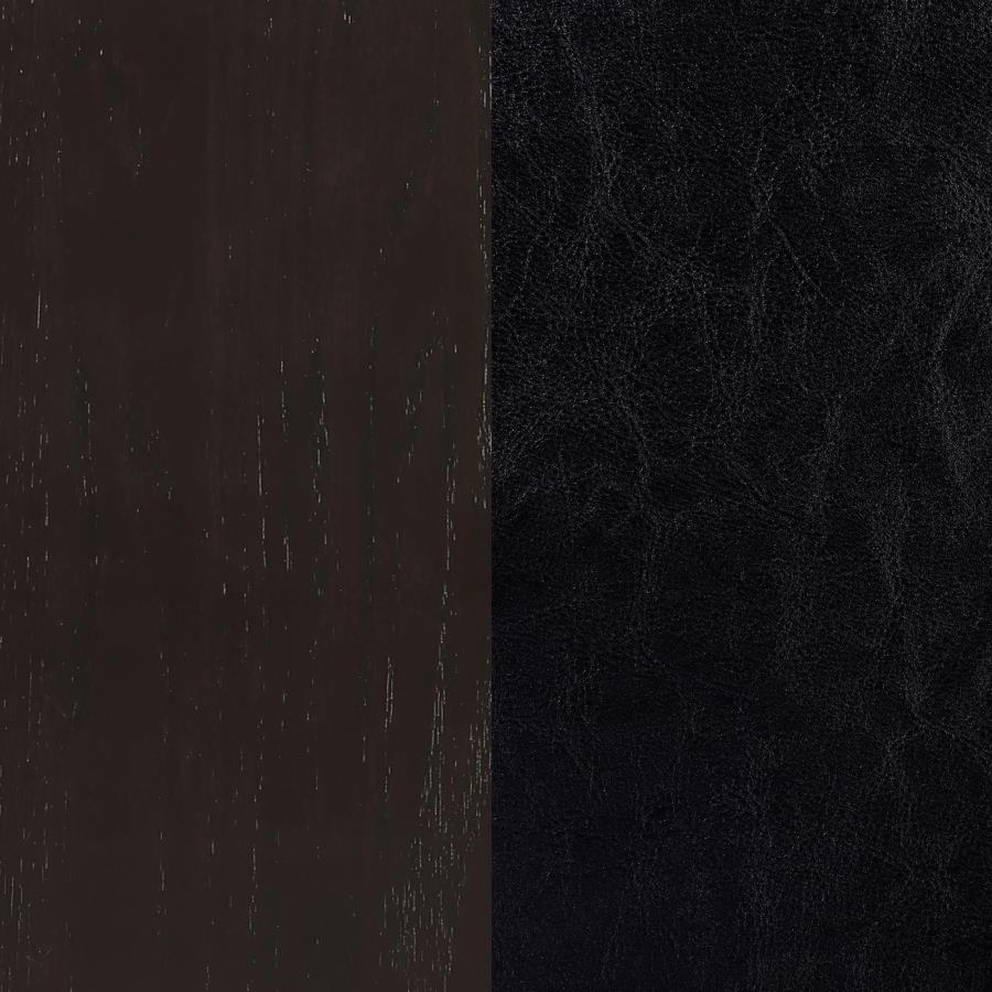 Lavon Wood Dining Side Chair Black and Espresso (Set of 2)-zoom-13