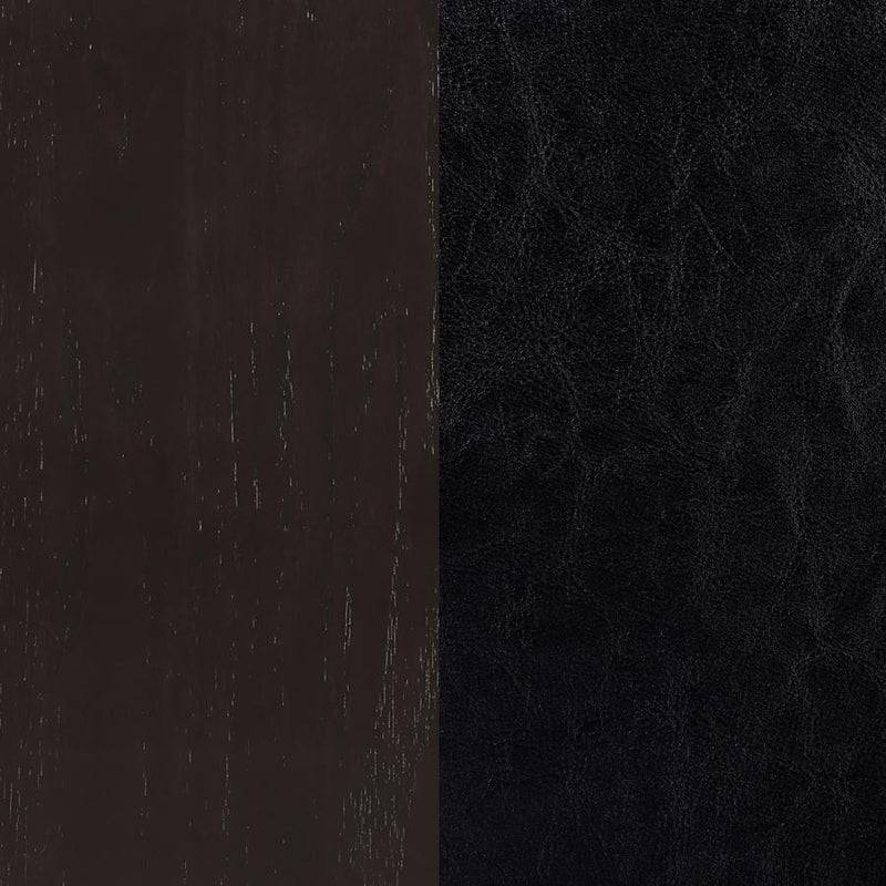 Lavon Wood Dining Side Chair Black and Espresso (Set of 2)-zoom-