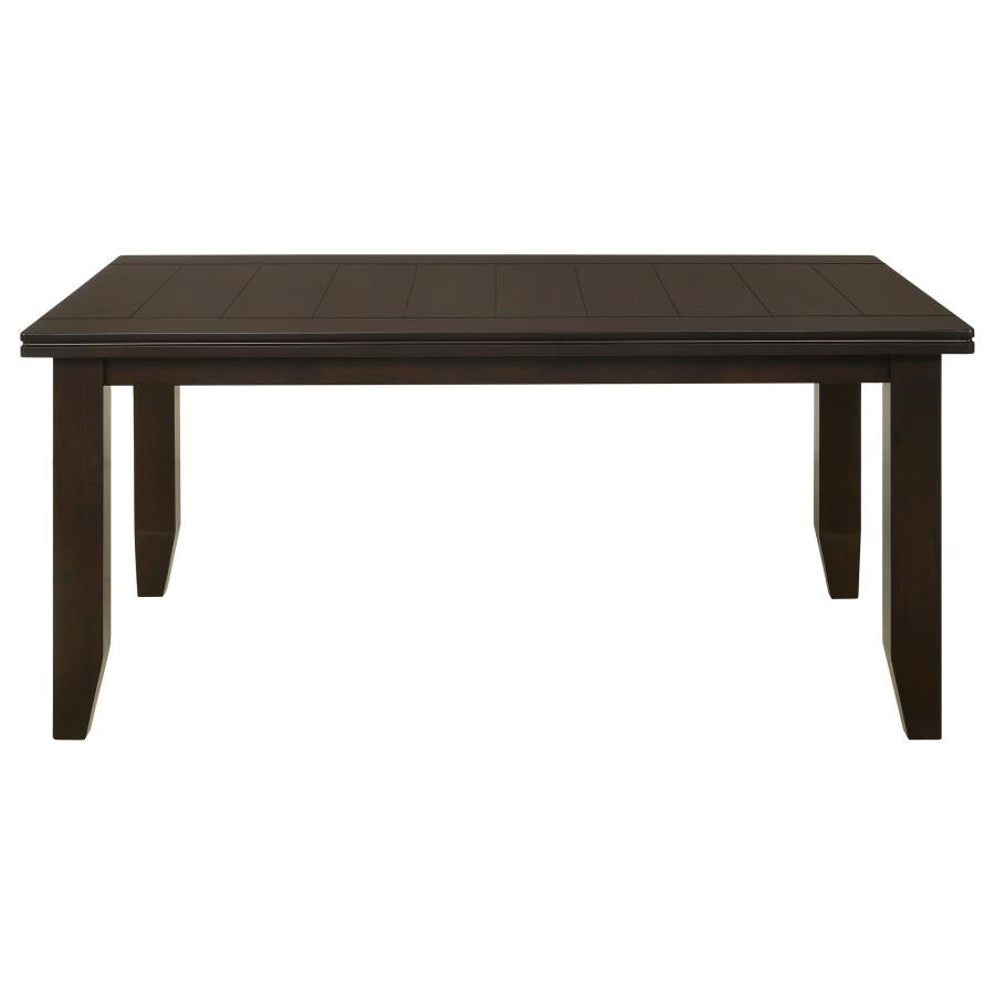 Dalila 6-piece Rectangular Dining Table Set Cappuccino-zoom-4