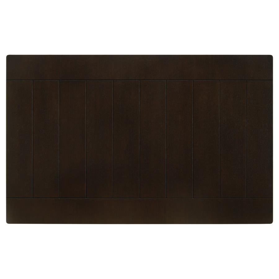 Dalila 6-piece Rectangular Dining Table Set Cappuccino-zoom-5