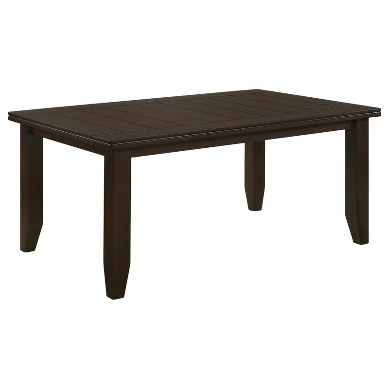 Dalila Rectangular 66-inch Wood Dining Table Cappuccino-zoom-
