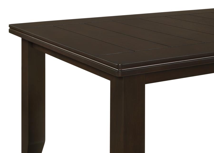 Dalila Rectangular 66-inch Wood Dining Table Cappuccino-5