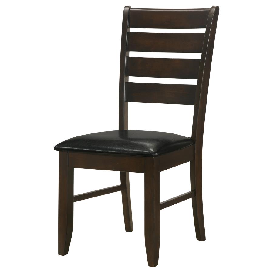 Dalila Wood Dining Side Chair Cappuccino (Set of 2)-5