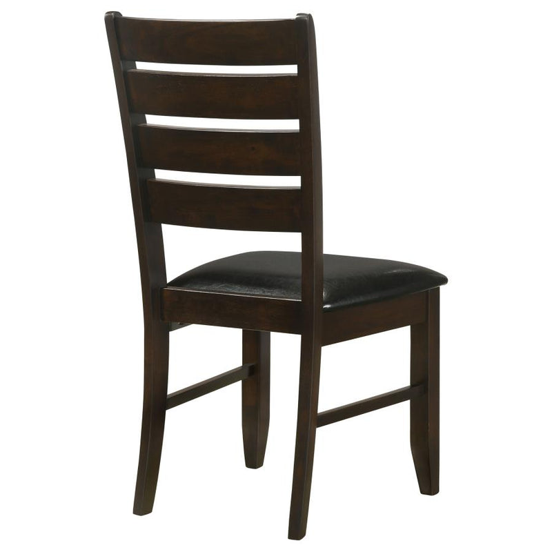 Dalila Wood Dining Side Chair Cappuccino (Set of 2)-zoom-