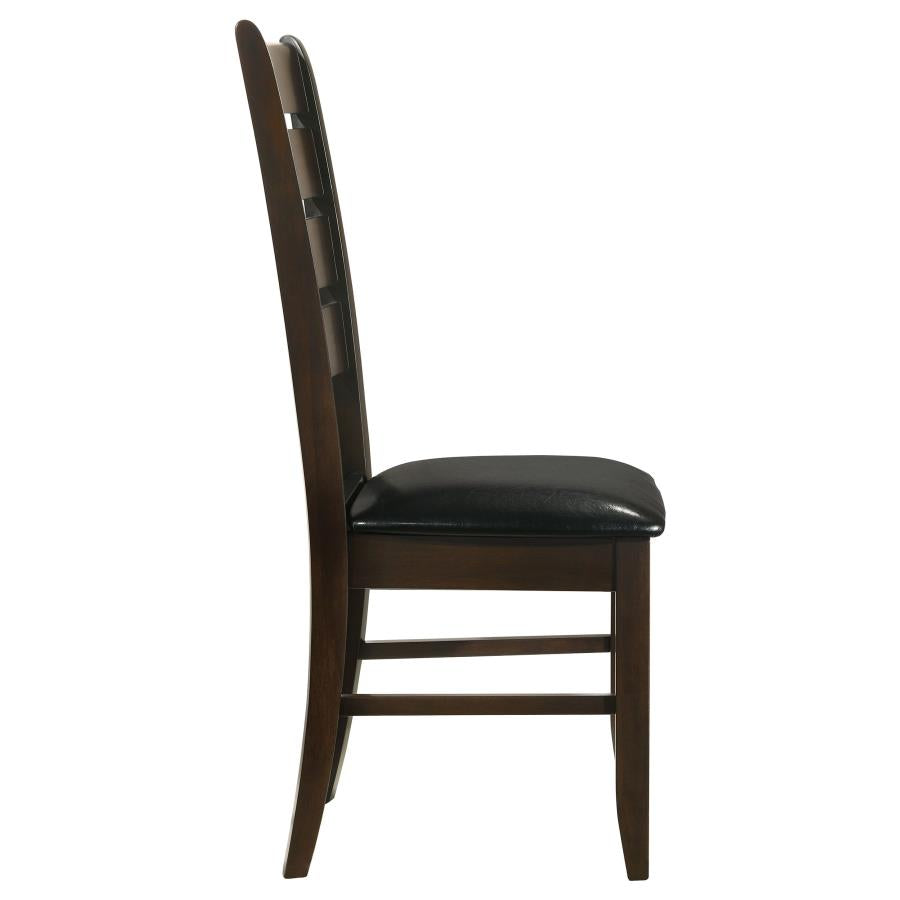 Dalila Wood Dining Side Chair Cappuccino (Set of 2)-9