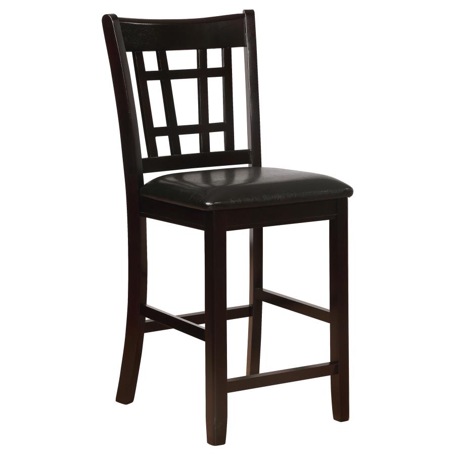 Lavon 5-piece Oval Counter Height Dining Set Espresso-7