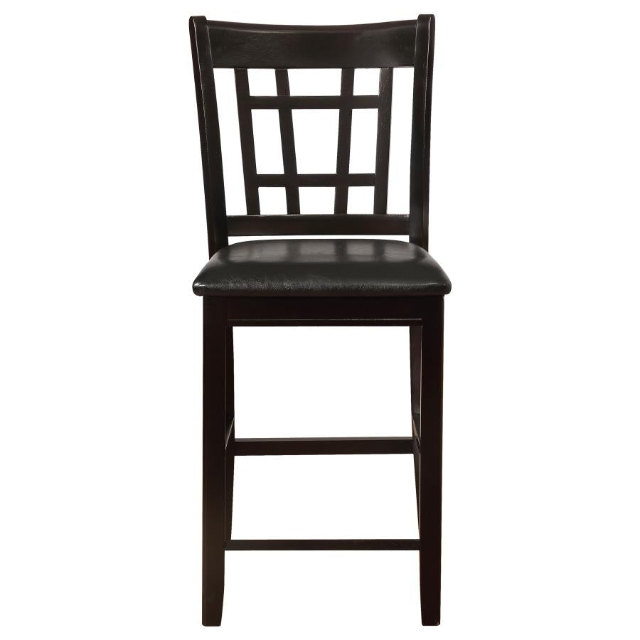 Lavon 5-piece Oval Counter Height Dining Set Espresso-zoom-8