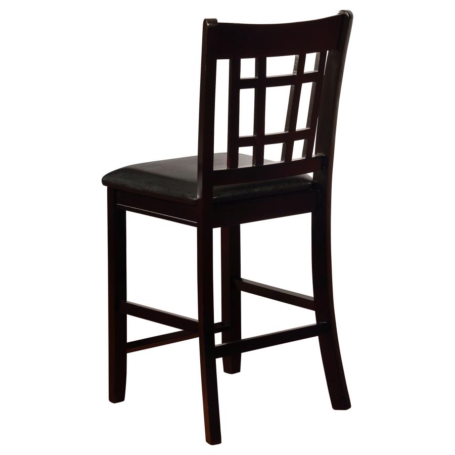 Lavon 5-piece Oval Counter Height Dining Set Espresso-zoom-9