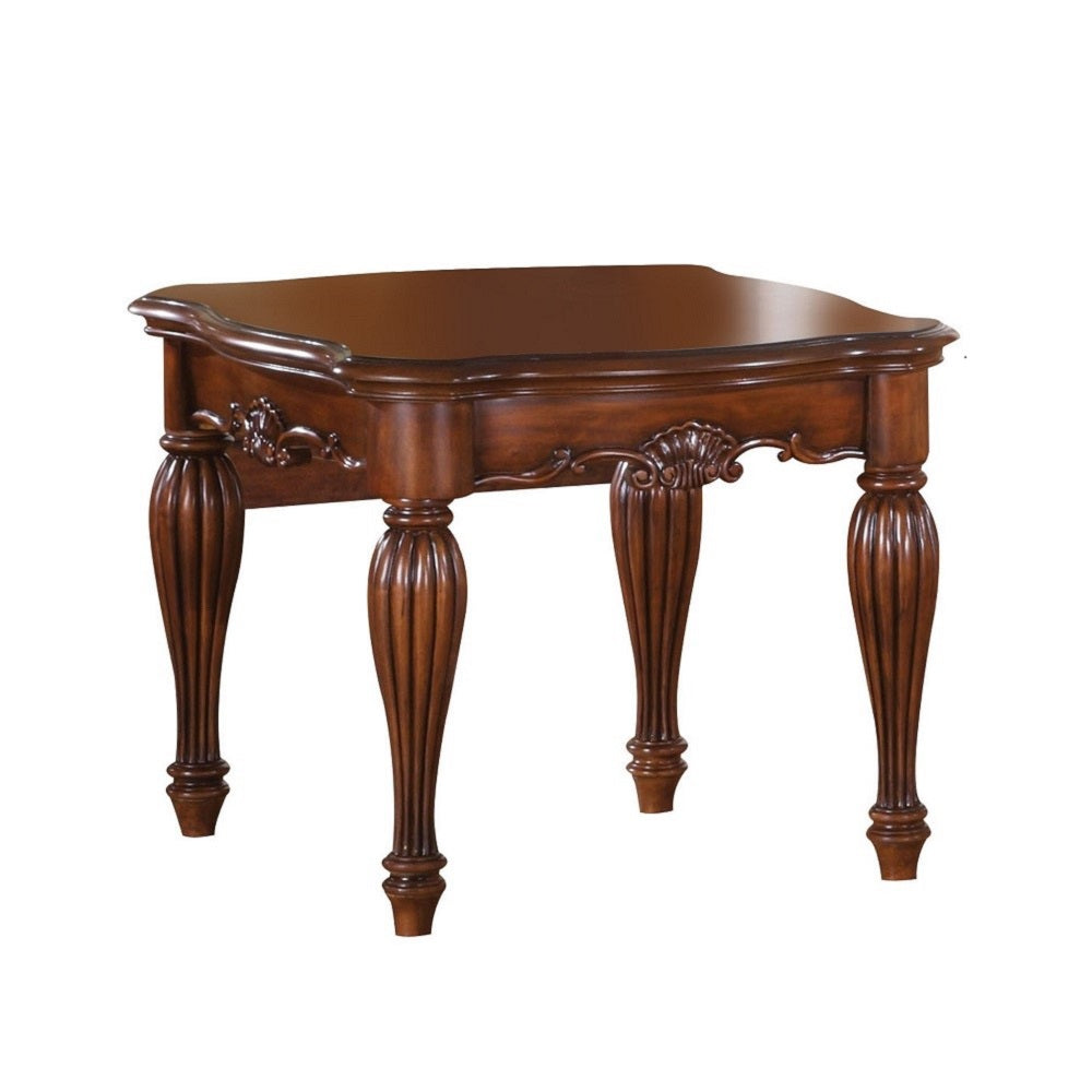 ACME Dreena End Table – angle view – Lusso Furniture Miami