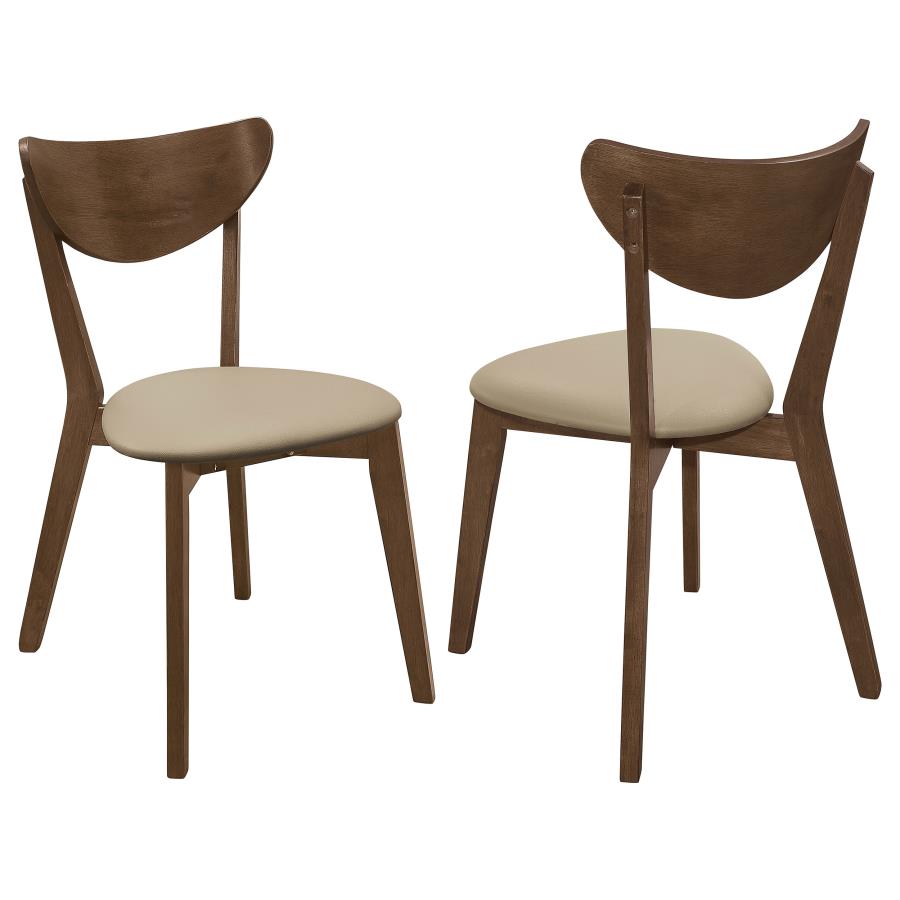 Kersey Wood Dining Side Chair Chestnut (Set of 2)-zoom-1