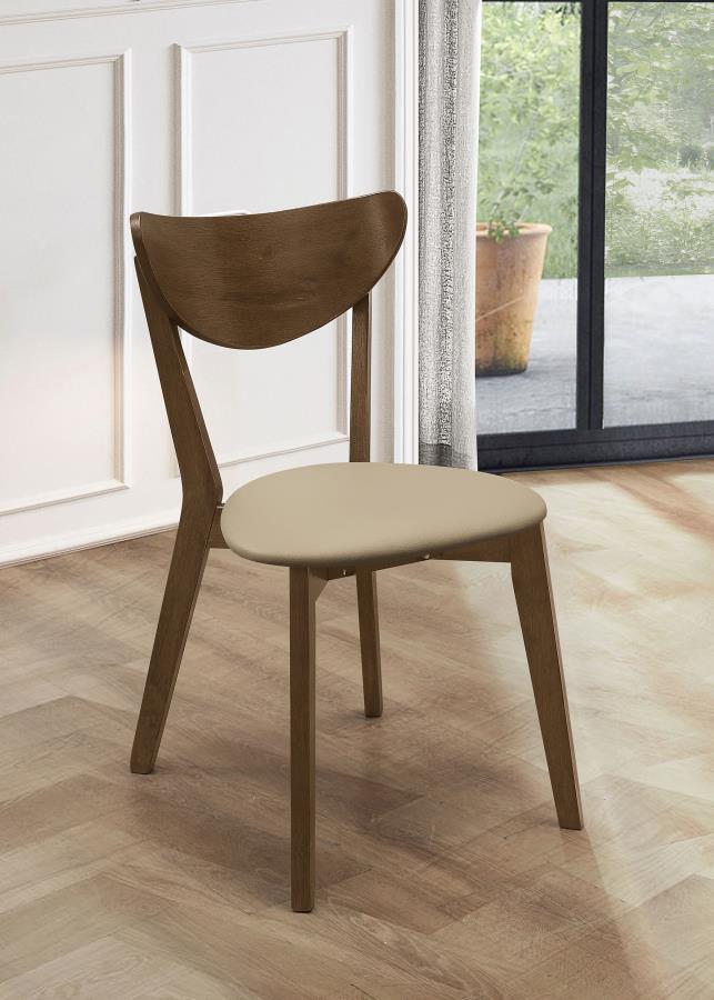 Kersey Wood Dining Side Chair Chestnut (Set of 2)-zoom-2