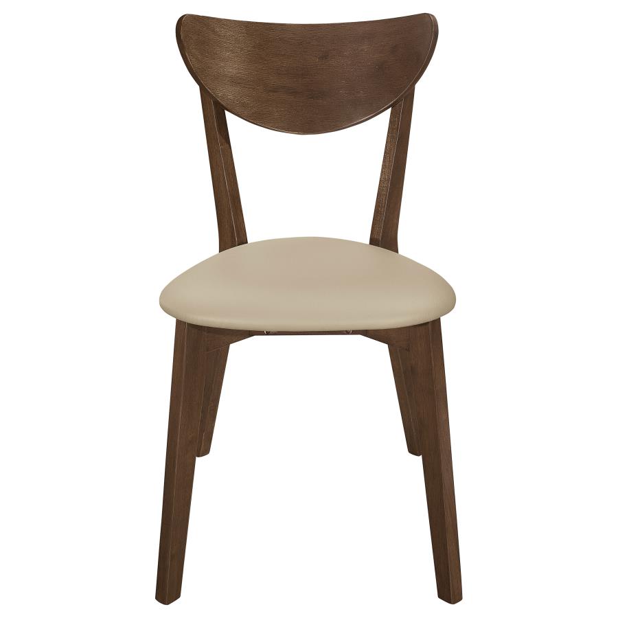 Kersey Wood Dining Side Chair Chestnut (Set of 2)-4