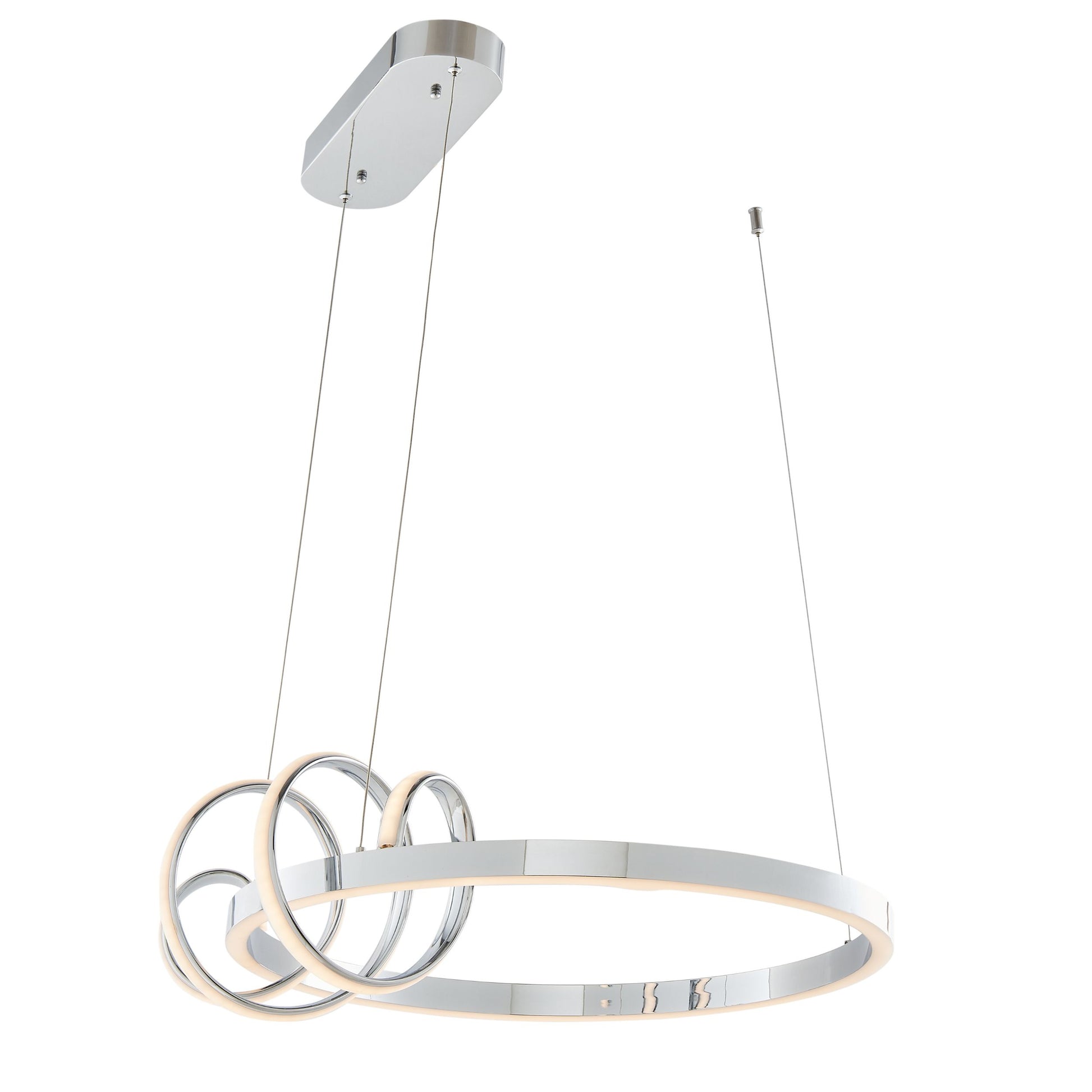 Salzburg Round Chandelier // Chrome-1